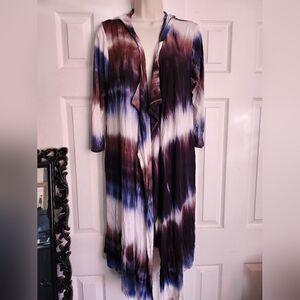 COIN 1804 blue and brown tie die size medium